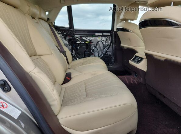 JTHB5LFF7J5003830 2018 LEXUS LS Бежевый Вид задних сидений