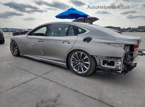 JTHB5LFF7J5003830 2018 LEXUS LS Бежевый Задняя левая четверть