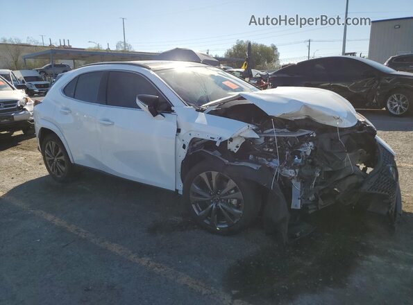 JTHB6JBH6P2150773 2023 LEXUS UX Белый Передняя правая четверть
