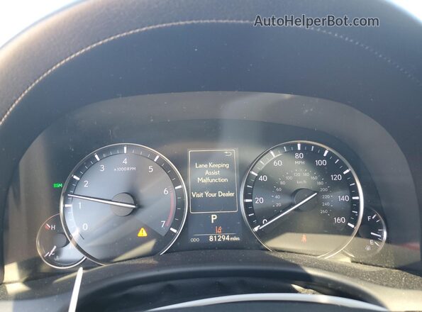 JTHBA1BL0HA004539 2017 LEXUS GS Black ხელსაწყოთა პანელის ხედი