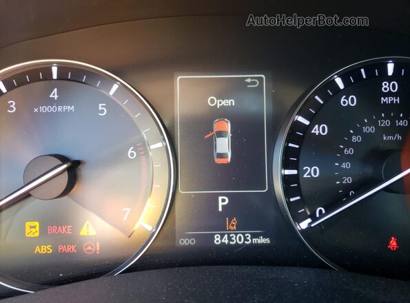 JTHBA1BL6HA005050 2017 LEXUS GS White Սարքավորումների վահանակի տեսք