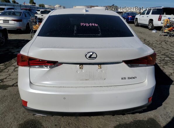 JTHBA1D20K5092741 2019 LEXUS IS White Widok z tyłu