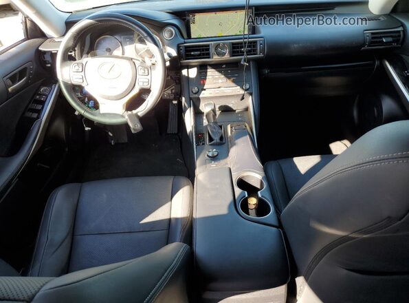 JTHBA1D20K5092741 2019 LEXUS IS White Widok deski rozdzielczej