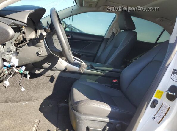 JTHBA1D20K5092741 2019 LEXUS IS White Widok wnętrza z przodu