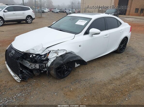 JTHBA1D23H5045700 2017 LEXUS IS 200T White Передня ліва чверть