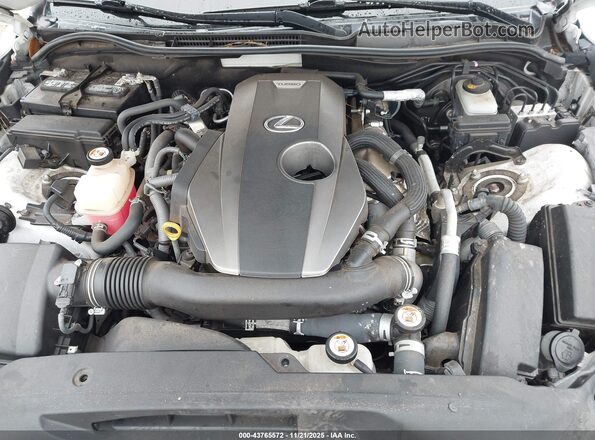JTHBA1D23H5045700 2017 LEXUS IS 200T White Вид ззаду