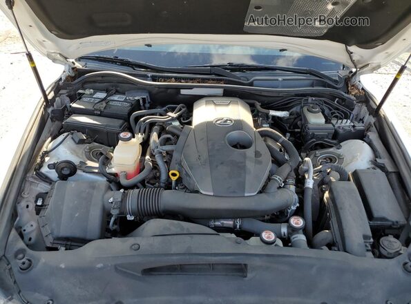 JTHBA1D24K5098042 2019 LEXUS IS White უკანა სალონის ხედი