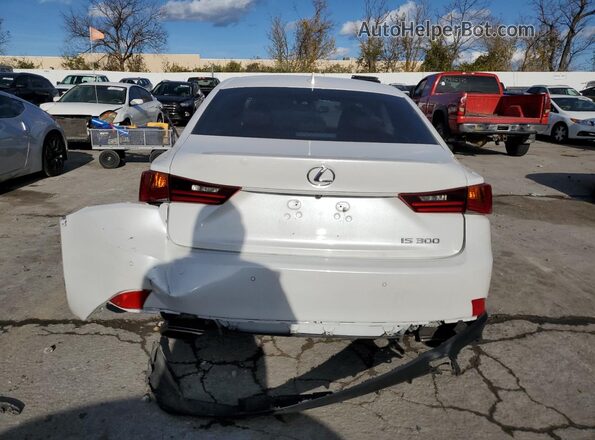 JTHBA1D24K5098042 2019 LEXUS IS White უკანა ხედი