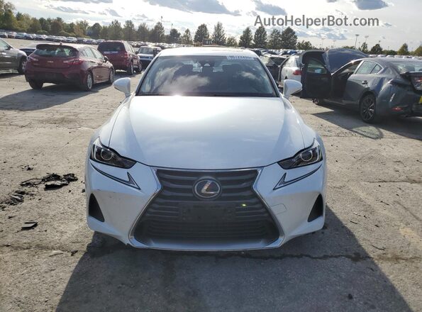 JTHBA1D24K5098042 2019 LEXUS IS White წინა ხედი