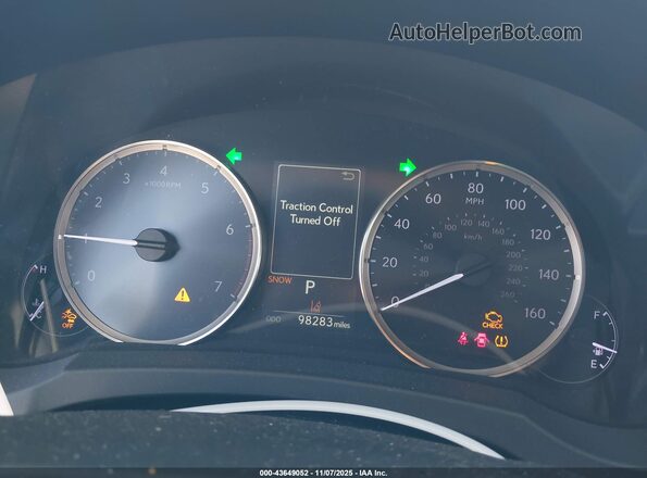 JTHBA1D24K5098140 2019 LEXUS IS 300 White Вид задніх сидінь