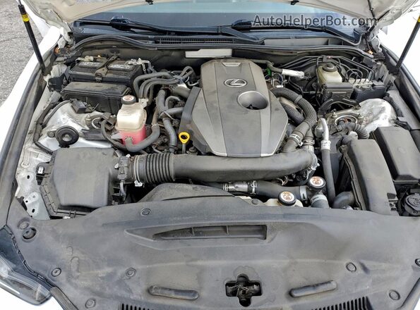 JTHBA1D24K5098218 2019 LEXUS IS White უკანა სალონის ხედი