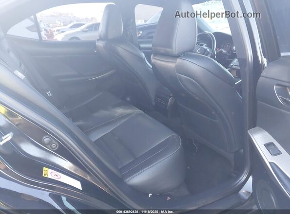 JTHBA1D25G5015791 2016 LEXUS IS 200T Black Вид наклейки з VIN-кодом