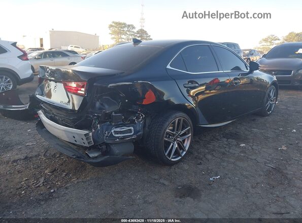 JTHBA1D25G5015791 2016 LEXUS IS 200T Black Задня права чверть