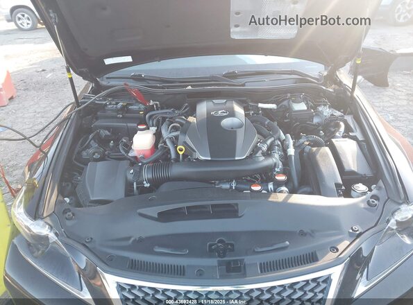 JTHBA1D25G5015791 2016 LEXUS IS 200T Black Вид ззаду