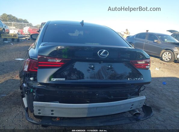 JTHBA1D25G5015791 2016 LEXUS IS 200T Black 
