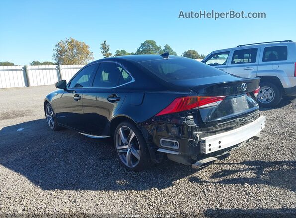 JTHBA1D25H5045553 2017 LEXUS IS 200T Black Հետևի ձախ