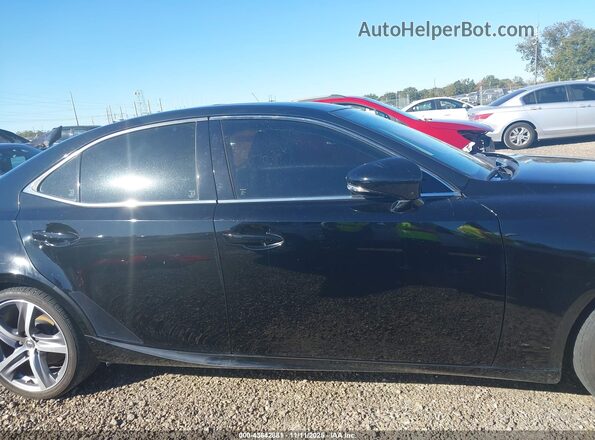 JTHBA1D25H5045553 2017 LEXUS IS 200T Black Սալոնի 360 աստիճան տեսք