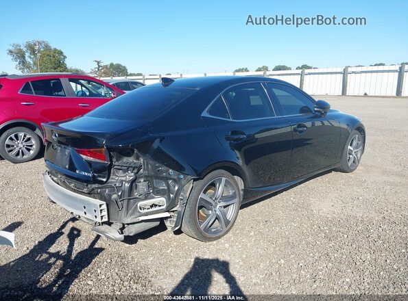JTHBA1D25H5045553 2017 LEXUS IS 200T Black Հետևի աջ