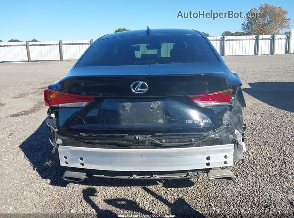 JTHBA1D25H5045553 2017 LEXUS IS 200T Black Դիմացի տեսք