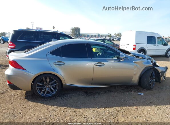 JTHBA1D26J5074114 2018 LEXUS IS 300 Silver ხელსაწყოთა პანელის ხედი