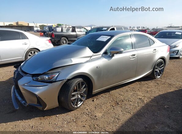 JTHBA1D26J5074114 2018 LEXUS IS 300 Silver წინა მარცხენა ხედი სამი მეოთხედიდან