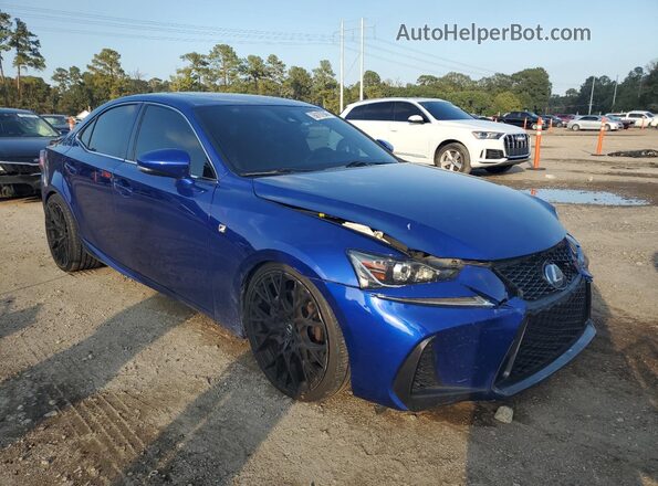 JTHBA1D27H5061592 2017 LEXUS IS Blue Передня права чверть