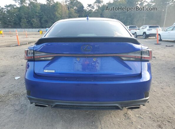 JTHBA1D27H5061592 2017 LEXUS IS Blue Вид ззаду