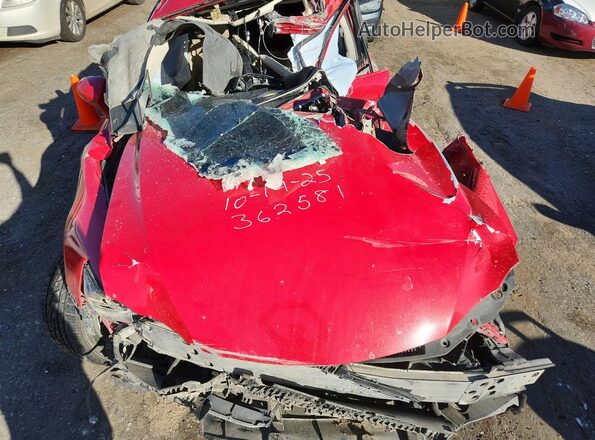 JTHBA1D27K5086368 2019 LEXUS IS Red უკანა სალონის ხედი