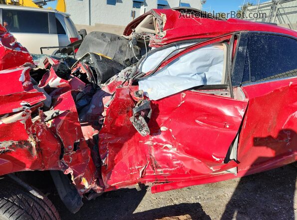 JTHBA1D27K5086368 2019 LEXUS IS Red წინა სალონის ხედი