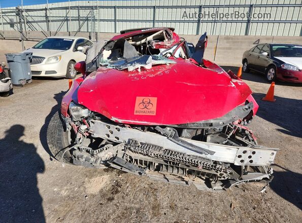 JTHBA1D27K5086368 2019 LEXUS IS Red წინა ხედი