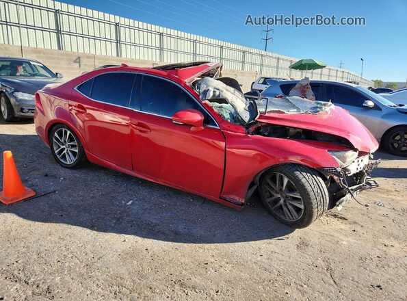 JTHBA1D27K5086368 2019 LEXUS IS Red წინა მარჯვენა