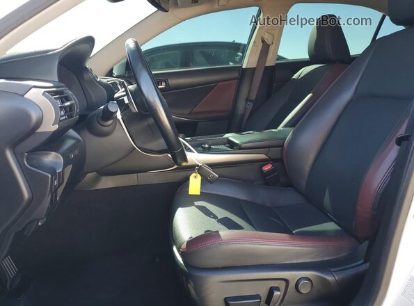 JTHBA1D27K5086497 2019 LEXUS IS White Vista interior delantera
