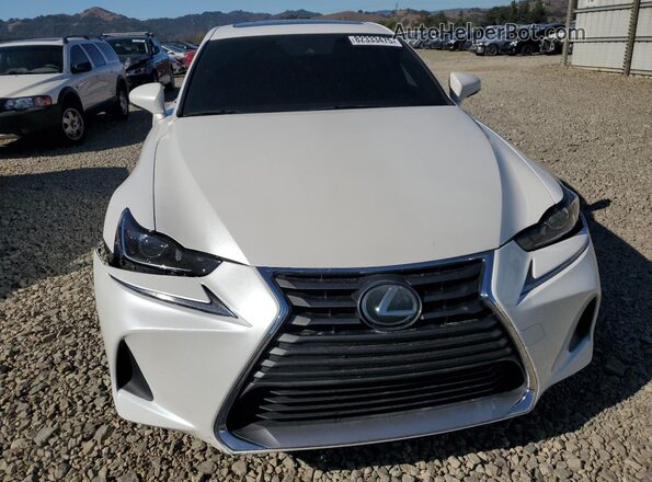 JTHBA1D27K5086497 2019 LEXUS IS White Vista frontal
