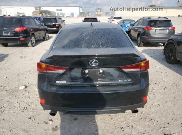 JTHBA1D27K5100270 2019 LEXUS IS Black Rear view