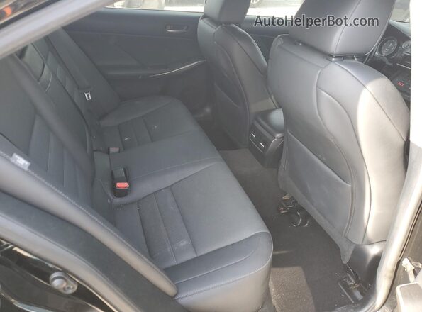 JTHBA1D27K5100270 2019 LEXUS IS Black Rear seats view