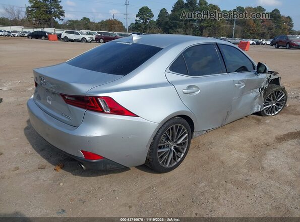 JTHBA1D29G5038426 2016 LEXUS IS 200T Серебряный Задняя правая четверть