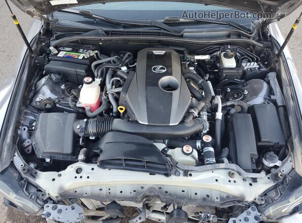 JTHBA1D29H5046589 2017 LEXUS IS Gray Rear interior view