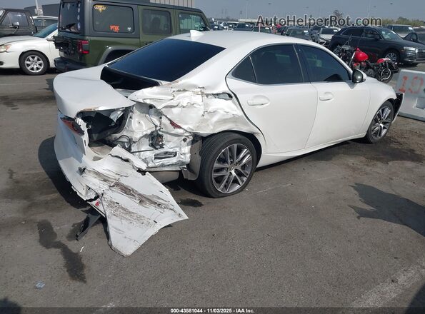 JTHBA1D2XJ5080398 2018 LEXUS IS 300 White უკანა მარჯვენა