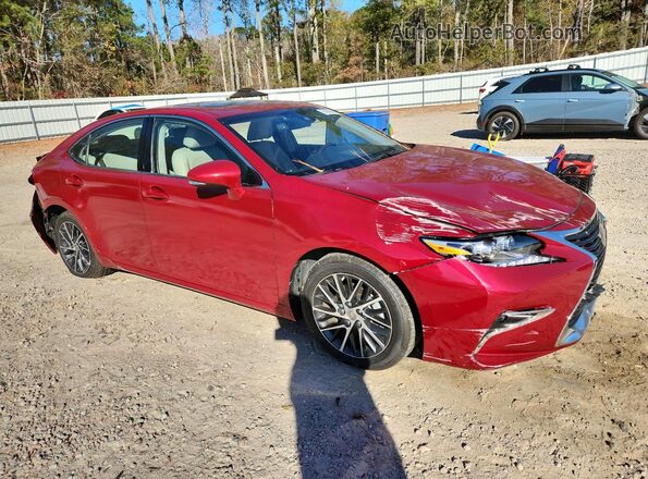 JTHBK1GGXG2229603 2016 LEXUS ES Red Przód prawy