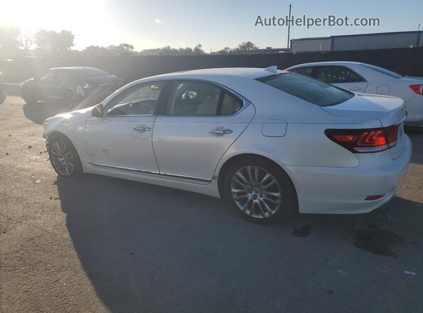 JTHBL5EF1G5140290 2016 LEXUS LS Белый Задняя левая четверть