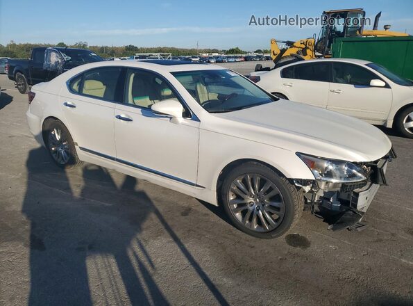 JTHBL5EF1G5140290 2016 LEXUS LS Белый Передняя правая четверть