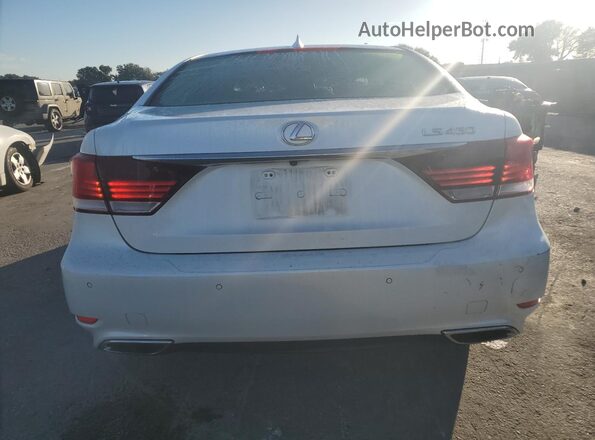 JTHBL5EF1G5140290 2016 LEXUS LS Белый Вид сзади