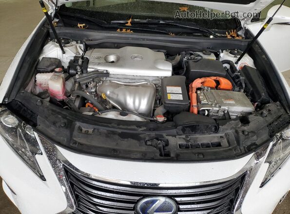 JTHBW1GG1G2106955 2016 LEXUS ES White Սալոնի հետևի տեսք