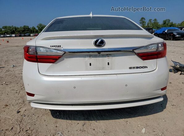 JTHBW1GG1J2167732 2018 LEXUS ES White Вид ззаду