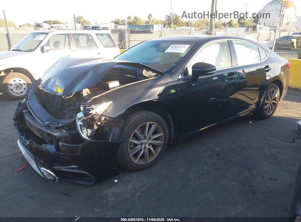 JTHBW1GG2G2102770 2016 LEXUS ES 300H Черный Передняя левая четверть