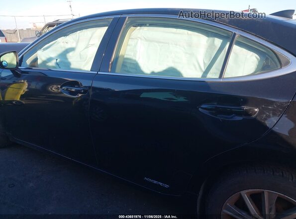 JTHBW1GG2G2102770 2016 LEXUS ES 300H Черный Панорамный вид салона 360°