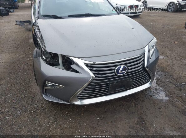 JTHBW1GG4G2109512 2016 LEXUS ES 300H Gray 