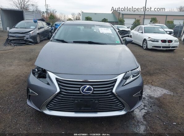 JTHBW1GG4G2109512 2016 LEXUS ES 300H Gray Սալոնի հետևի տեսք