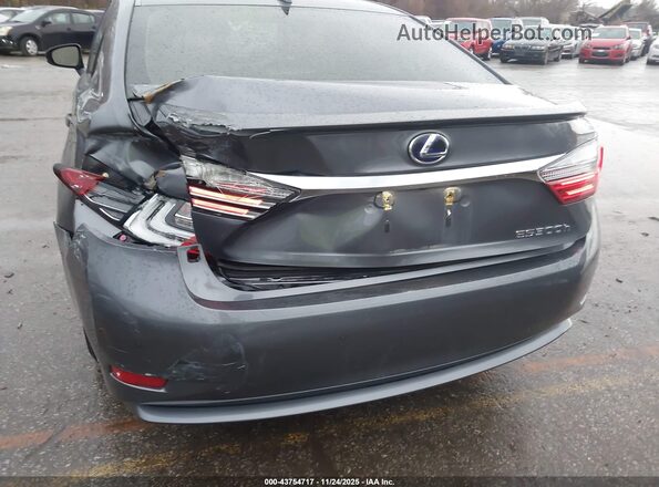 JTHBW1GG4H2147047 2017 LEXUS ES 300H Gray Front view