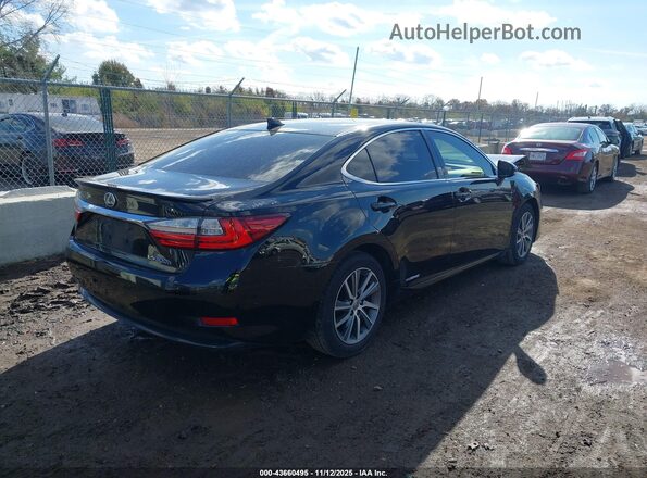 JTHBW1GGXG2108641 2016 LEXUS ES 300H Black უკანა მარჯვენა